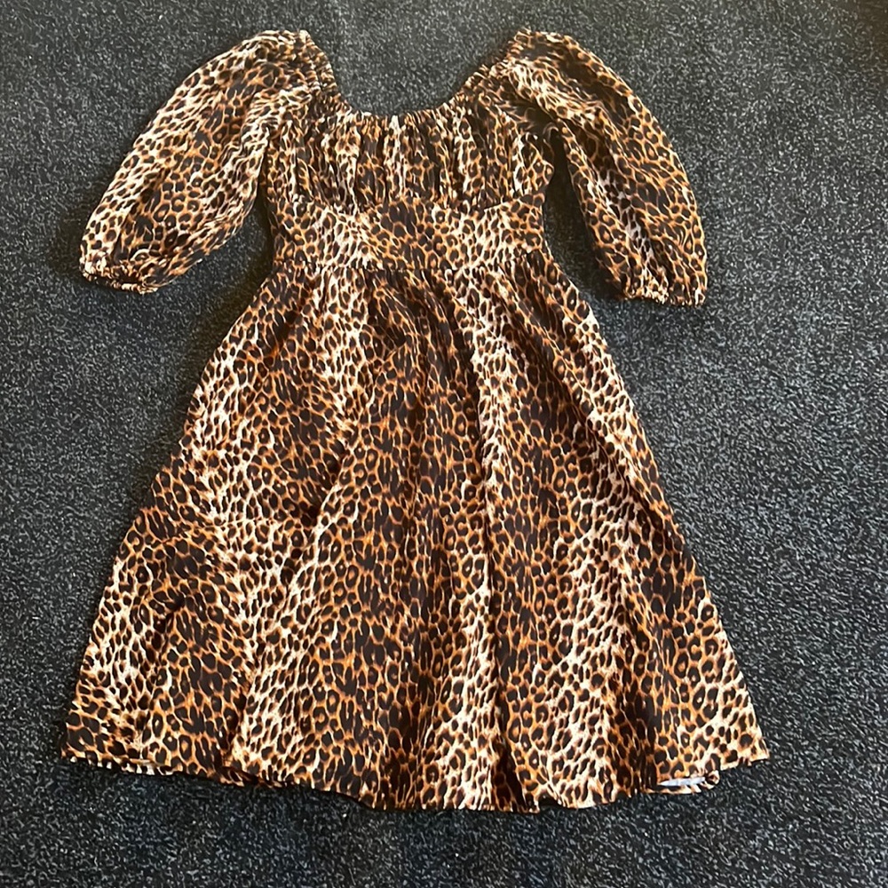 Vixen Leopard Vacation Dress Size Medium-
